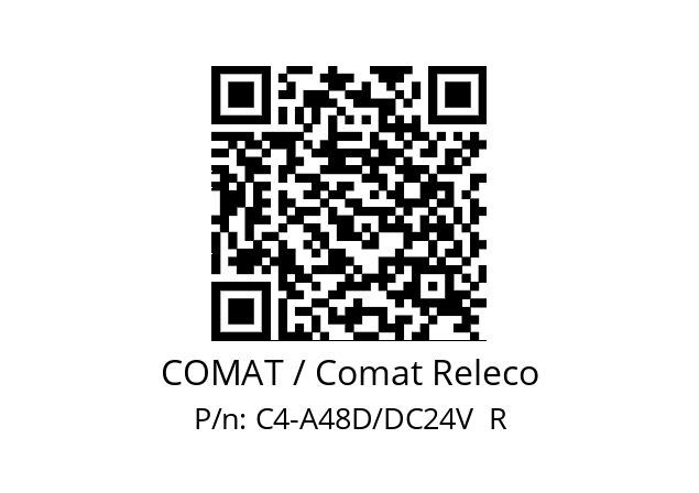   COMAT / Comat Releco C4-A48D/DC24V  R