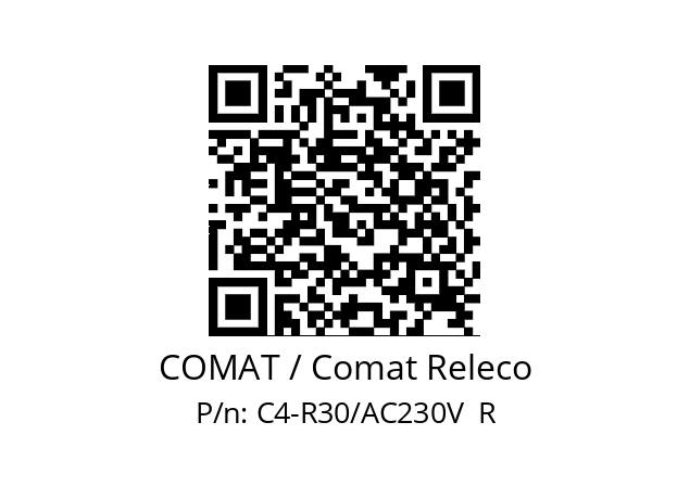   COMAT / Comat Releco C4-R30/AC230V  R