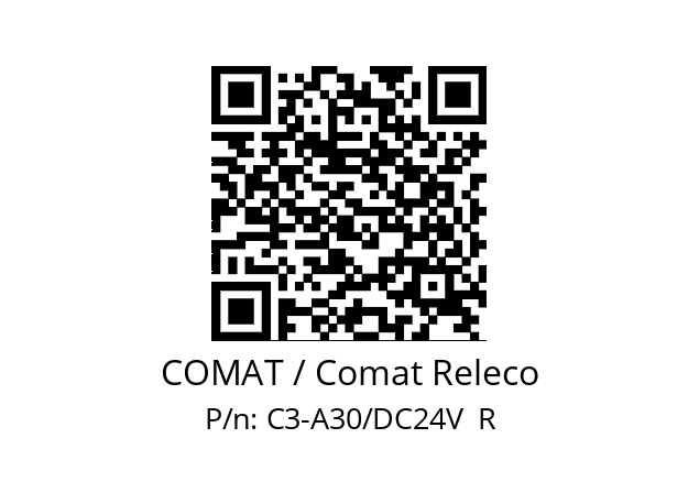   COMAT / Comat Releco C3-A30/DC24V  R