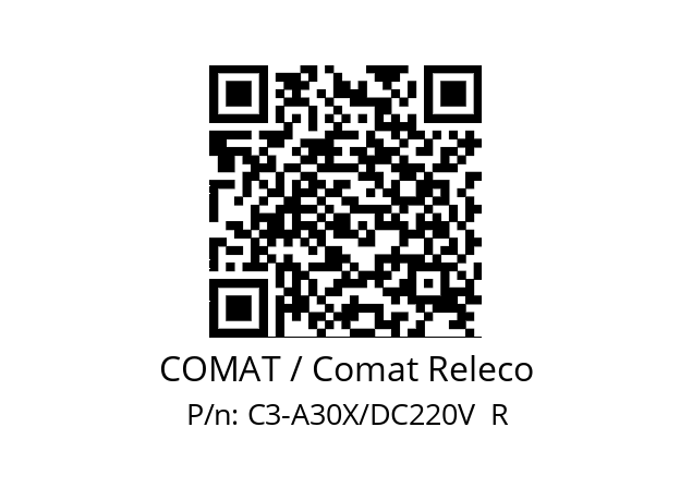   COMAT / Comat Releco C3-A30X/DC220V  R