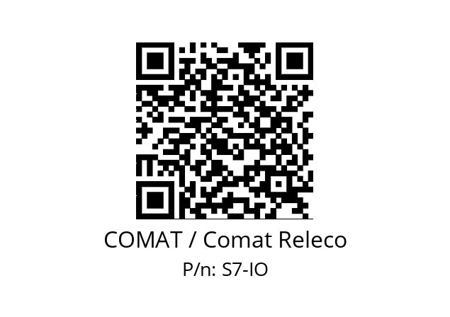   COMAT / Comat Releco S7-IO