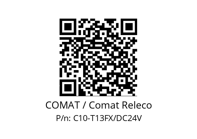   COMAT / Comat Releco C10-T13FX/DC24V