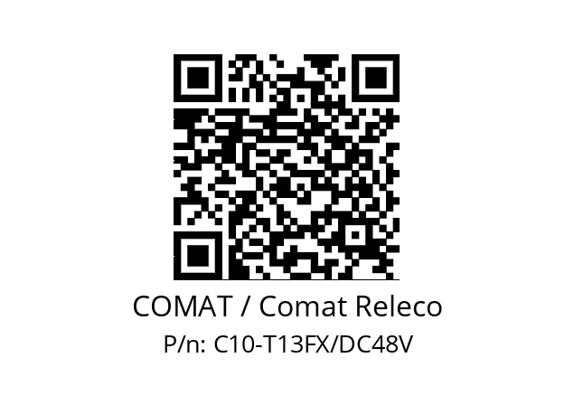   COMAT / Comat Releco C10-T13FX/DC48V