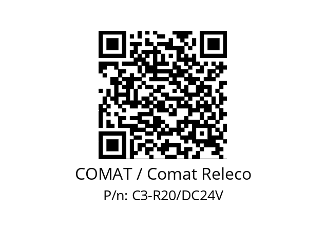   COMAT / Comat Releco C3-R20/DC24V