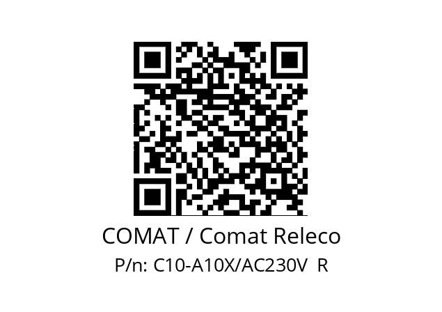   COMAT / Comat Releco C10-A10X/AC230V  R