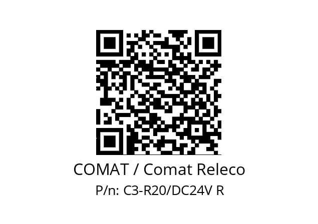   COMAT / Comat Releco C3-R20/DC24V R