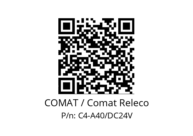   COMAT / Comat Releco C4-A40/DC24V