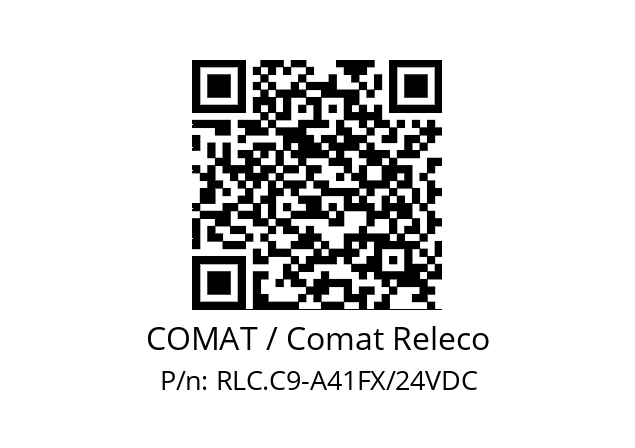   COMAT / Comat Releco RLC.C9-A41FX/24VDC