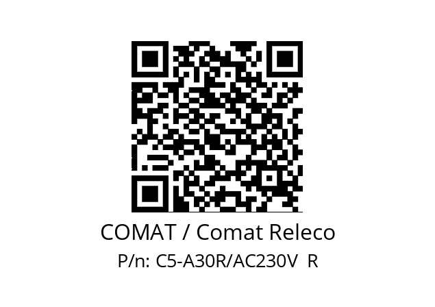   COMAT / Comat Releco C5-A30R/AC230V  R