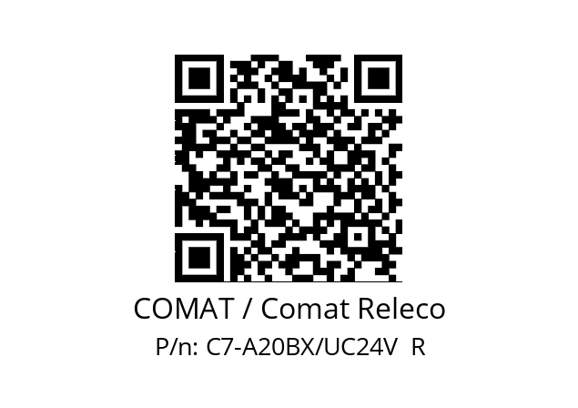   COMAT / Comat Releco C7-A20BX/UC24V  R