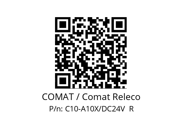   COMAT / Comat Releco C10-A10X/DC24V  R