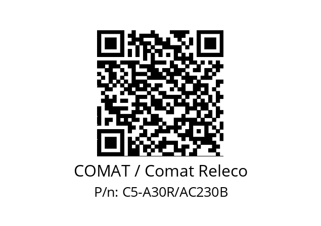   COMAT / Comat Releco C5-A30R/AC230В