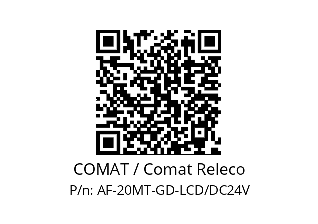   COMAT / Comat Releco AF-20MT-GD-LCD/DC24V