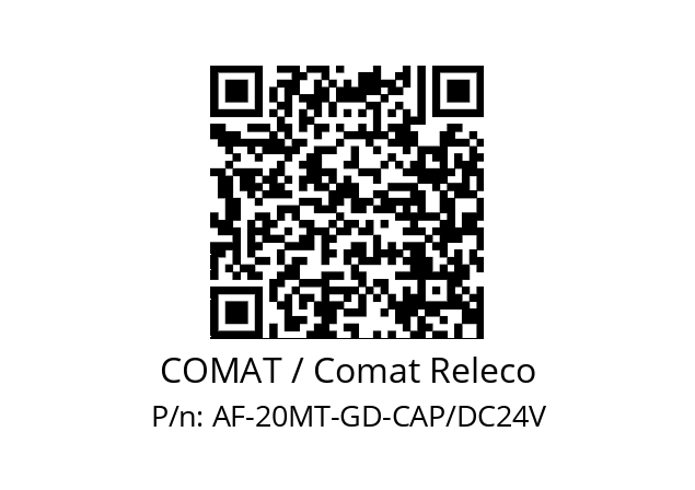   COMAT / Comat Releco AF-20MT-GD-CAP/DC24V