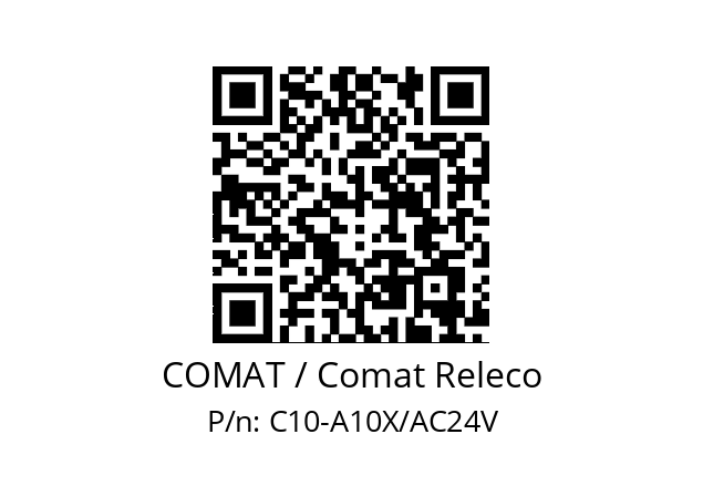   COMAT / Comat Releco C10-A10X/AC24V