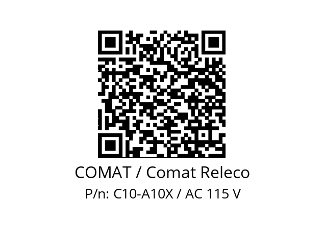   COMAT / Comat Releco C10-A10X / AC 115 V