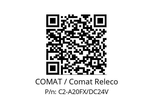   COMAT / Comat Releco C2-A20FX/DC24V