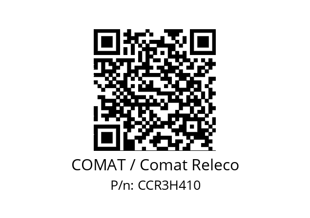   COMAT / Comat Releco CCR3H410