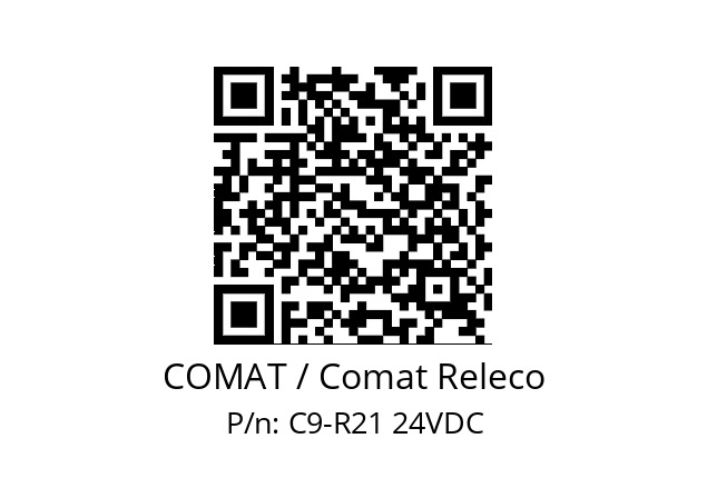   COMAT / Comat Releco C9-R21 24VDC