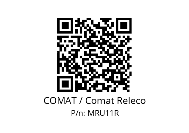   COMAT / Comat Releco MRU11R