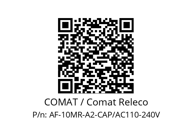   COMAT / Comat Releco AF-10MR-A2-CAP/AC110-240V