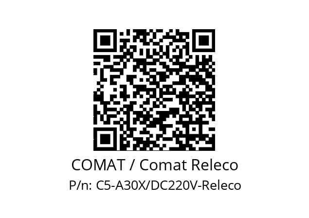   COMAT / Comat Releco C5-A30X/DC220V-Releco