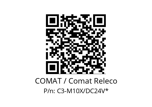   COMAT / Comat Releco C3-M10X/DC24V*