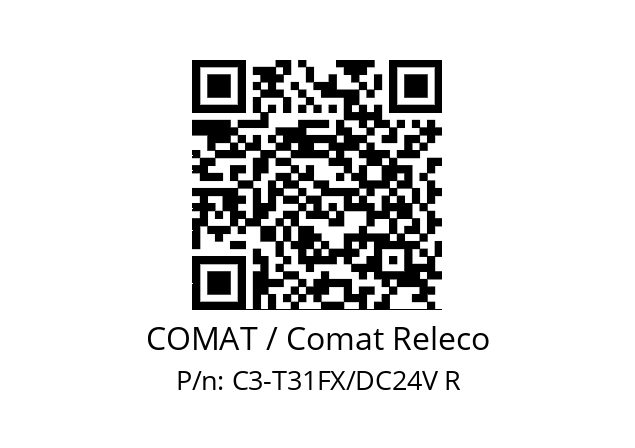   COMAT / Comat Releco C3-T31FX/DC24V R