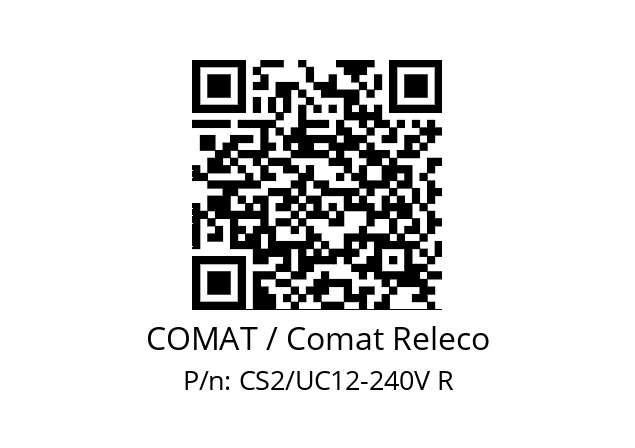   COMAT / Comat Releco CS2/UC12-240V R