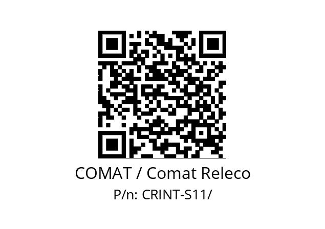   COMAT / Comat Releco CRINT-S11/