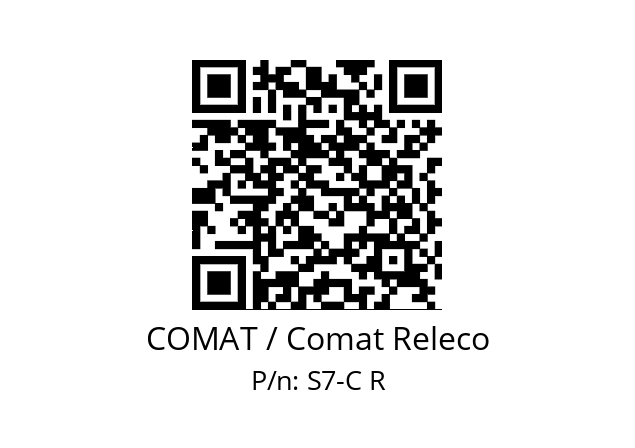  DIV01 COMAT / Comat Releco S7-C R