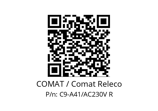   COMAT / Comat Releco C9-A41/AC230V R