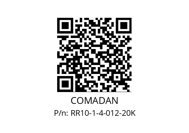   COMADAN RR10-1-4-012-20K