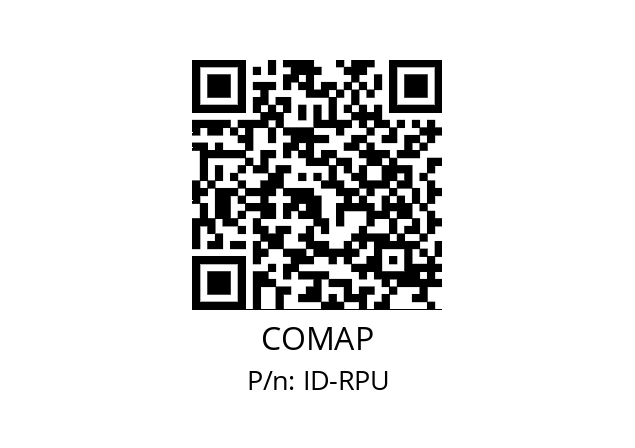   COMAP ID-RPU