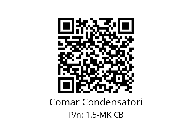   Comar Condensatori 1.5-MK CB