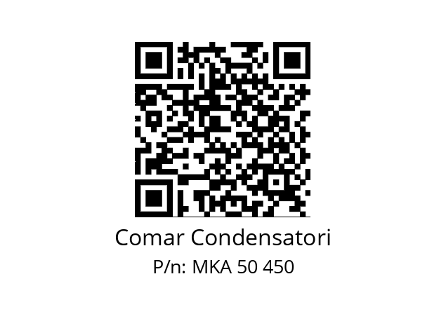   Comar Condensatori MKA 50 450