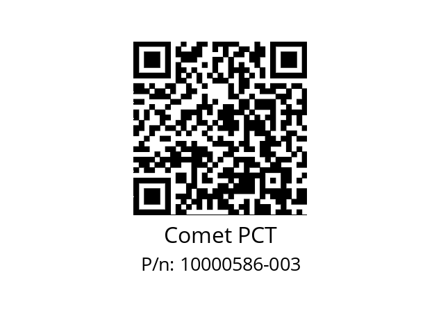   Comet PCT 10000586-003