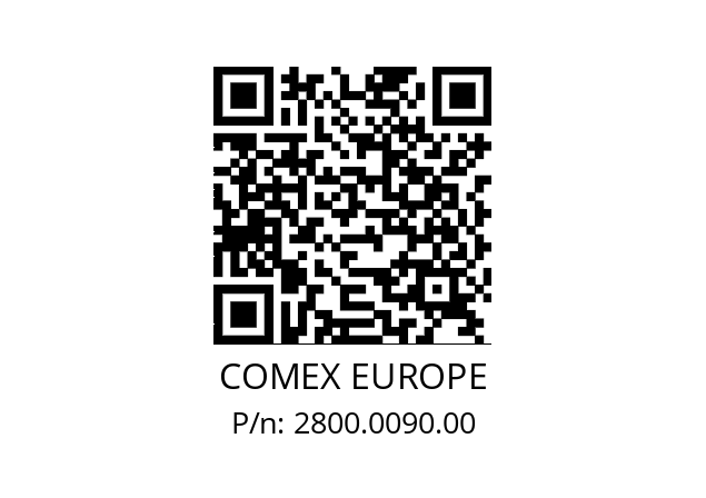   COMEX EUROPE 2800.0090.00