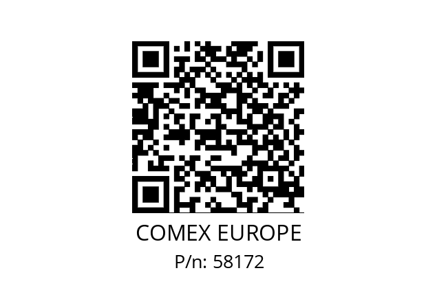   COMEX EUROPE 58172