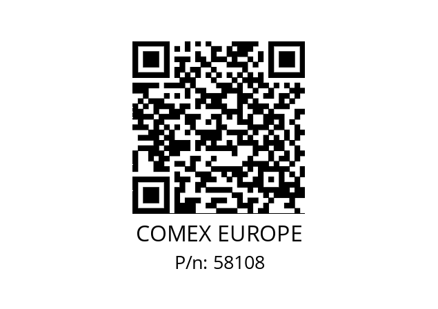   COMEX EUROPE 58108