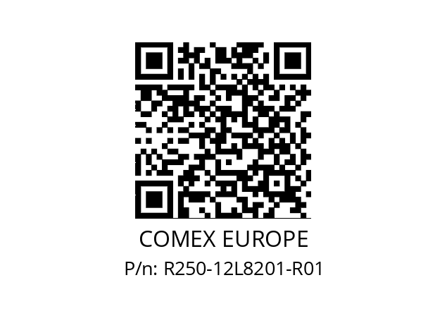   COMEX EUROPE R250-12L8201-R01