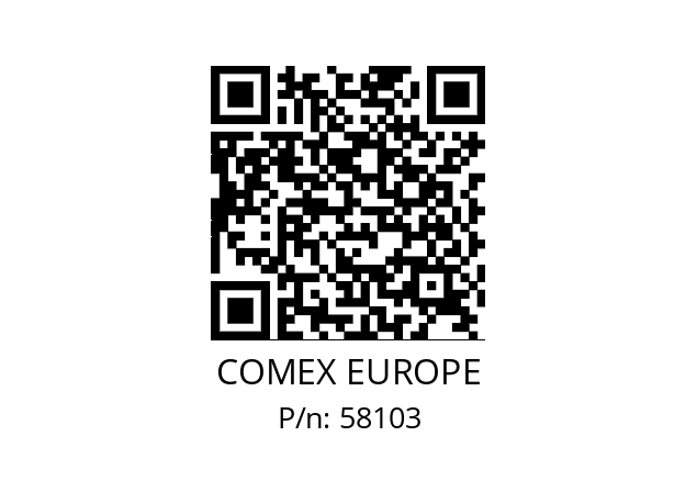  2800.0106.00 COMEX EUROPE 58103