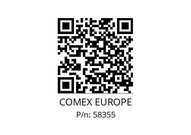   COMEX EUROPE 58355