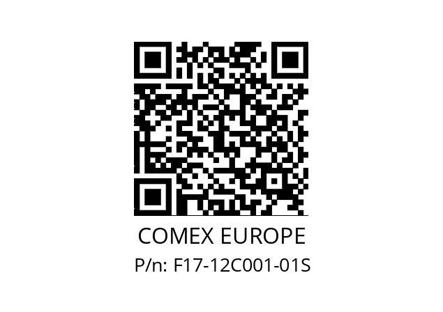   COMEX EUROPE F17-12C001-01S