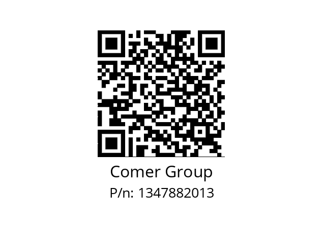   Comer Group 1347882013