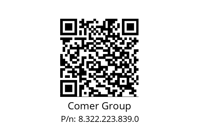   Comer Group 8.322.223.839.0