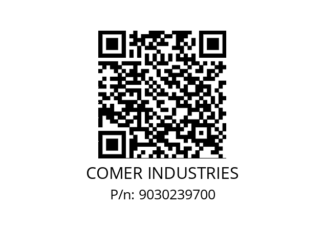   COMER INDUSTRIES 9030239700