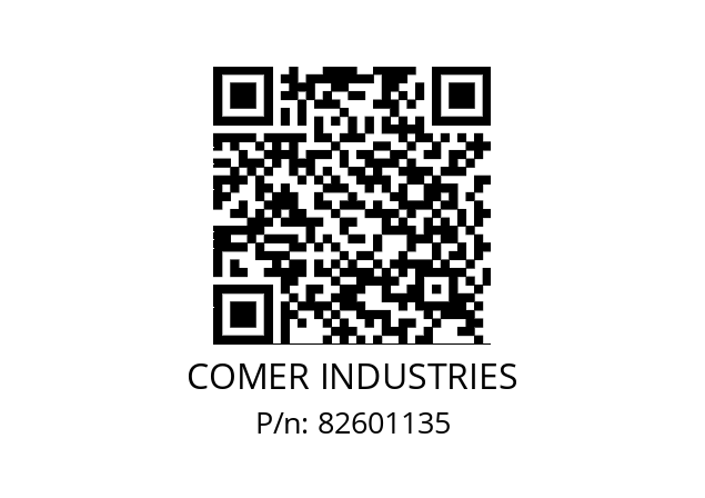   COMER INDUSTRIES 82601135