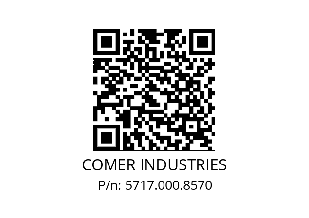   COMER INDUSTRIES 5717.000.8570