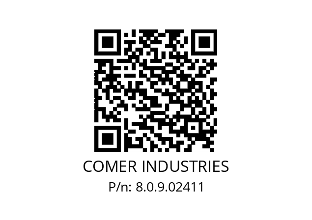   COMER INDUSTRIES 8.0.9.02411